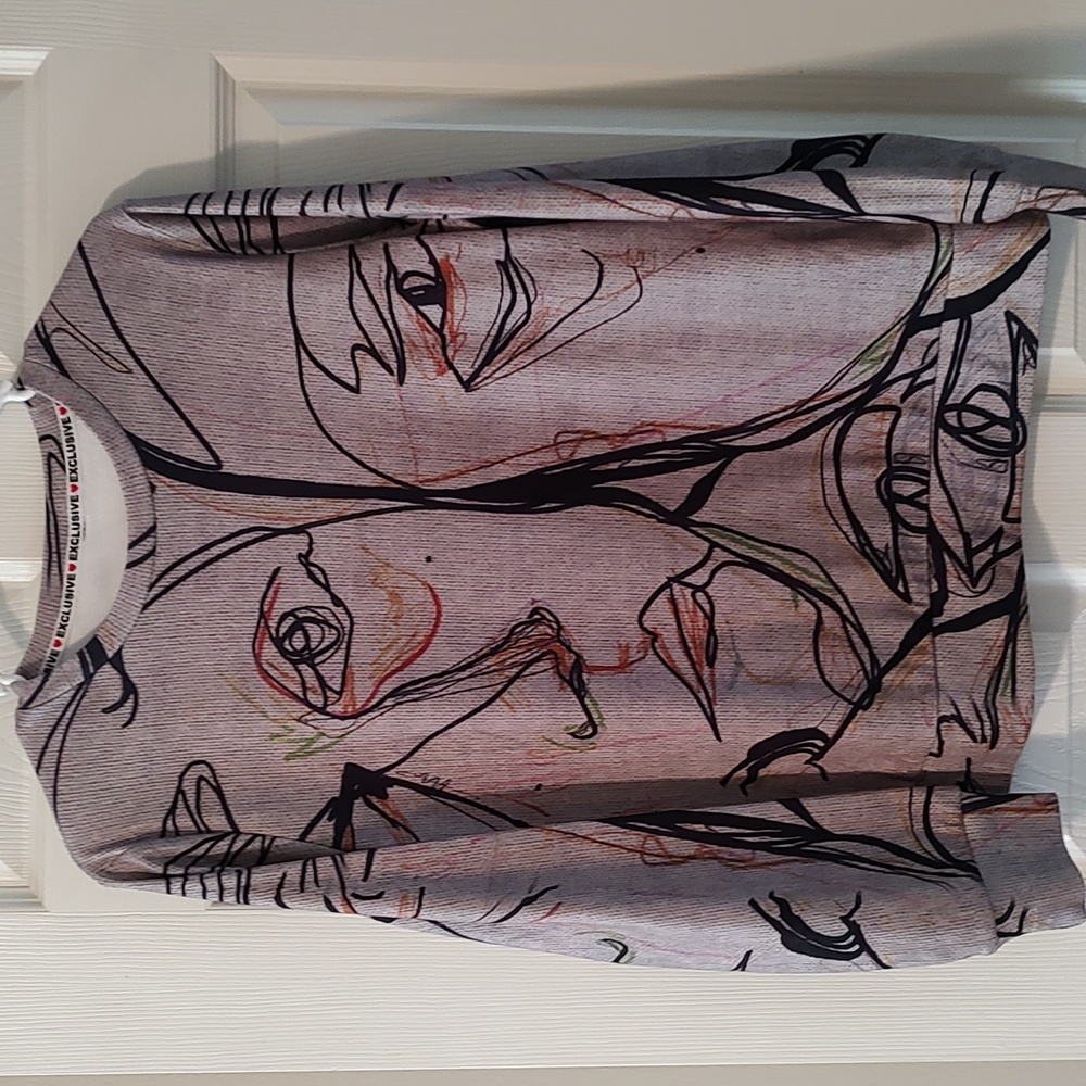 EXCLUSIVE, Size Medium, long sleeve shirt